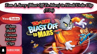 Tom amp Jerry Blast Off To Mars in HindiUrdu Clip 736 [upl. by Adnilab]