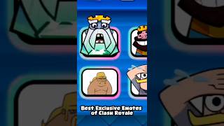 Best Exclusive Emotes of Clash Royale [upl. by Atnad421]