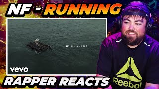 RAPPER REACTS to NF  RUNNING Audio [upl. by Ahsa]