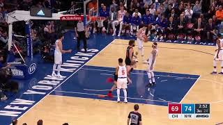 MONSTEROUS DUNK BY ROOKIE LAURI MARKKANEN DUNKS ALL OVER KANTER [upl. by Ellison]