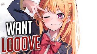 Nightcore  If You Want Love Female Version Lyrics [upl. by Sibie]