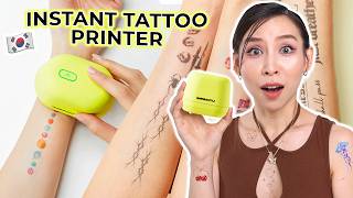 I Got an Instant Tattoo Printer  Does it work [upl. by Heathcote]