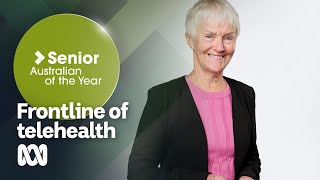 Serving at the frontline of telehealth — Dr Frances Donaldson  AOTY  ABC Australia [upl. by Nodnil]