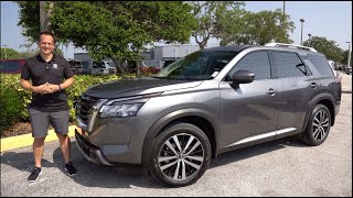 Is the 2024 Nissan Pathfinder a BETTER new midsize SUV than a Honda Pilot [upl. by Llertnac629]