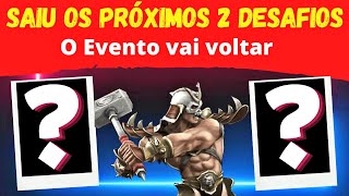 MK Mobile Saiu os próximos 2 desafios  O Evento vai voltar  Data  Alguma Torre vai voltar [upl. by Esorlatsyrc487]