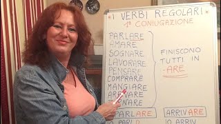 CORSO DITALIANO دورة إيطالية Lezione 20 👨‍🎓 VERBI REGOLARI coniugazione in are susyschannel5593 [upl. by Zilada965]