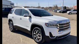 2021 GMC Acadia SLE AWD REVIEW [upl. by Drageruaeb]