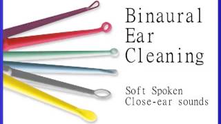 ASMR Binaural Ear Cleaning Roleplay  Soft Spoken and whisper close ear sounds [upl. by Elsey]