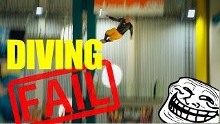 EPIC DIVING FAIL 10M SOFA WELTREKORD XDIVING JAM [upl. by Notnilk]