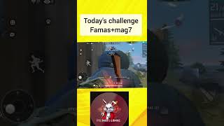 Todays challenge isshortsfreefire proplayerff gaming freefiremax mag7 [upl. by Eglanteen]