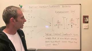 DATIVE COVALENTCOORDINATE BONDING [upl. by Kapeed]