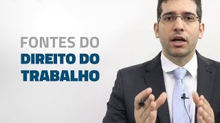 Fontes do Direito do Trabalho com a Reforma Trabalhista [upl. by Pickford]