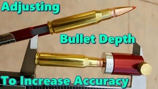 Using the Hornady Comparator and OAL gauge to adjust bullet depth [upl. by Philips]