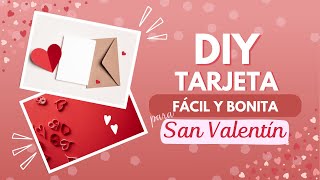 Tarjeta de San Valentín súper fácil  mini haul Michaels [upl. by Paola]