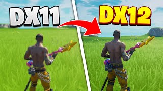 DirectX 11 vs DirectX 12 In Fortnite Chapter 2 Season 4 What DX version is BEST for FPS [upl. by Richara]