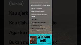 Lirik Lagu Sepenuh Hati  Rony Parulian Andi Rianto shorts [upl. by Catlee]