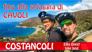 discesa fino alla spiaggia di Cavoli COSTANCOLI trail  Isola dElba Ovest bike land mtb [upl. by Carter]