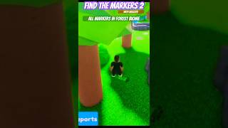 How to Find ALL MARKERS in FOREST BIOME in Find The Markers 2 findthemarkers2 roblox forest [upl. by Aznola]