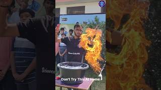 Apne hath mein aag🔥 lga li 😱 😱 Science Experiment ScienceWithAkhil by AKHILKAUSHIKAKHI science [upl. by Navoj559]