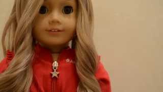 How To Do a French Braided Updo on Your American Girl Doll [upl. by Zandt]