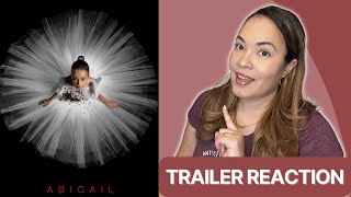 Abigail Trailer Reaction  Starring Melissa Barrera Kathryn Newton [upl. by Liemaj]