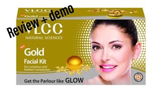 VLCC Gold Facial Kit Review  Gold Facial Kit  How to apply Video  Get Parlor like facial at home [upl. by Nnahgiel]