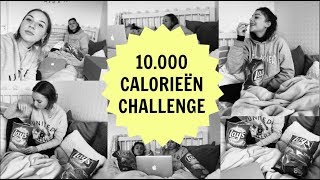 10000 CALORIEËN CHALLENGE 🍔 🍟  FLEUR NIJBACKER [upl. by Ganiats324]