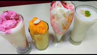 LASSI4 WAYS TO MAKE DELICIOUS LASSISUMMER SPECIALRAMAZAN RECIPE [upl. by Aihtebat]