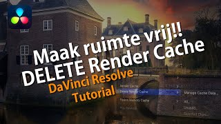 Houd Je Systeem Snel Cache Legen in DaVinci Resolve [upl. by Marabel]