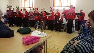 Bargoed ladies choir St Gwladys church hall 151222 [upl. by Andriana]