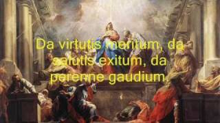 Veni Sancte Spiritus Come Holy Spirit  Gregorian Chant with lyrics [upl. by Ettenom]