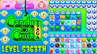 Level 5363th Candy Crush Saga Live Streaming On YouTube by SANKAT MOCHAN VLOGS [upl. by Demaggio]