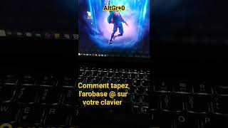 Comment tapez larobase  sur votre clavier [upl. by Trutko640]