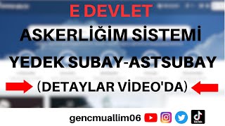 E Devlet ASKERLİĞİM Sistemi Nedir Yoklama başvurusu nasıl yapılır Celp dönemleri TÜM DETAYLAR [upl. by Aneetsirhc432]