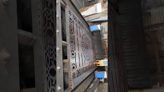 Main Gate CNC Laser Cutting 2024 youtube shortsviralvideo 🤩😍🥳🥰 [upl. by Chuch]