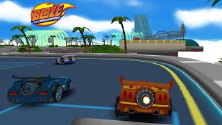 Blaze and the Monster Machines  Racing Game 🔥Play in VELOCITYVILLE Fight for Gold medal [upl. by Ahl]