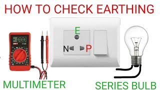 HOW TO CHECK EARTHING PROVIDED OR NOT [upl. by Lida]