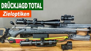 DRÜCKJAGD Zielfernrohre 4 Varianten  JAGD TOTAL [upl. by Ahsert]