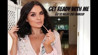 MY ULTIMATE GO TO NIGHT OUT MAKEUP  GRWM [upl. by Salvadore]