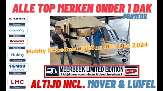 Hobby Excellent Edition 460 UFe 2024 nu met € 2904 extra korting FULL OPTIONS  caravan nieuw re [upl. by Urina]