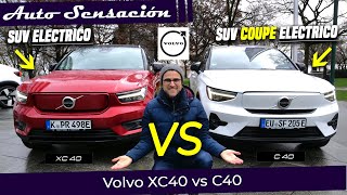 Volvo C40 recharge vs Volvo XC40 2022  Comparamos los SUV eléctricos del fabricante Sueco [upl. by Virgy]