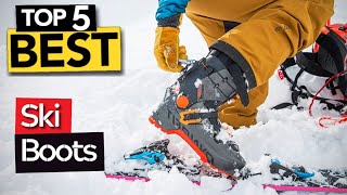 TOP 5 Best Ski Boots  2024 Buyers Guide [upl. by Atilegna803]