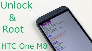 HTC One M8  How to Unlock Bootloader amp Root  Easiest Method [upl. by Eadnus516]