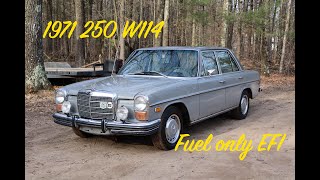 Converting my W114 MercedesBenz 250 to EFI [upl. by Aleksandr]