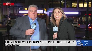 NEWS10 heads to Schenectady to preview whats coming to Proctors Theatre [upl. by Gove]