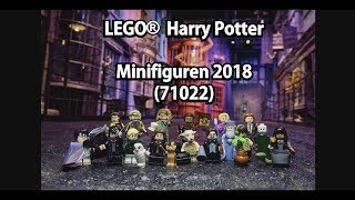 LEGO Harry Potter Minifiguren Serie 2018 71022 vorgestellt [upl. by Chessy]