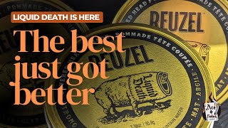 The Best Just Got Better  Reuzel x Liquid Death Severed Head Pomade Review [upl. by Havelock]