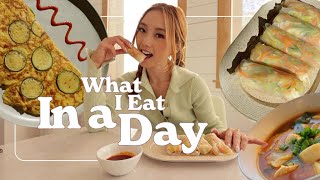 What I Eat In A Day Easy  Healthy Korean Recipes [upl. by Angeli]