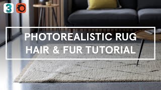 Create A Realistic Wool Rug Using Hair amp Fur  3DS Max amp Corona Renderer Tutorial [upl. by Nolava]