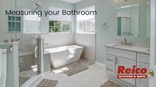 Measuring your Bathroom for a Remodeling Project [upl. by Tonie]